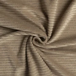 Riflet stretch velour m/lurex Lys khaki