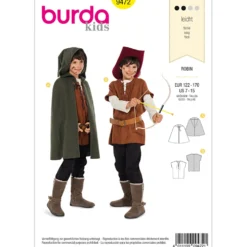 Robin Hood Burda Kids 9472 str. 122-170