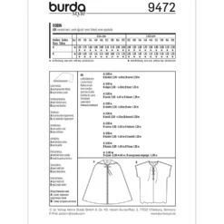 Robin Hood Burda Kids 9472 str. 122-170