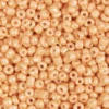 Rocaiperler, 3 mm, str. 8/0 , hulstr. 0,6-1,0 mm 25 gr. Peach