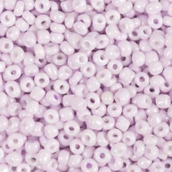 Rocaiperler, 3 mm, str. 8/0 , hulstr. 0,6-1,0 mm, 25 gr. Soft rosa
