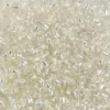 Rocaiperler, 3 mm, str. 8/0 , hulstr. 0,6-1,0 mm, 25 gr. Sølv