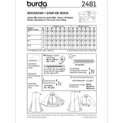 Rockstar Burda 2481 str. 46-56