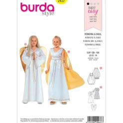 Romer/engel kostume Burda kids 2437 str. 128-164
