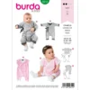 Romper Burda Kids 9314 str 56-86