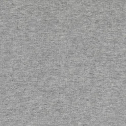 Rundstrikket Rib Lys gråmeleret