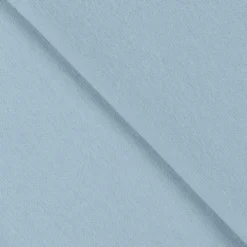 Rundstrikket Rib Opal blå