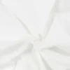 Rundstrikket Rib Trend white