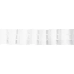 Rynkebånd 33mm Hvid