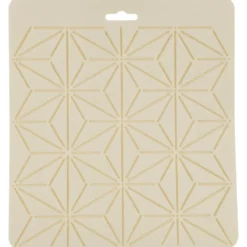 Sashiko stencil stjerner 17 x 17cm