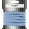 Satin bånd Dob. face 3mm, 10m Dusty blue