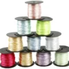 Satinsnor, tykkelse 2 mm, 10×50 m Pastelfarver