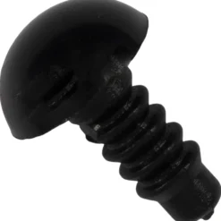 Sikkerhedsøjne, 8 mm Sort