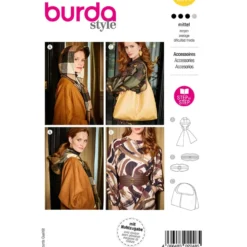 Skarf, Bælte og Taske Burda