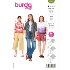 Skjorte Burda 5997 str. 34-48