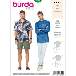 Skjorte Burda 6349 str. 46-60
