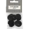 Skjorteknap 2-huls, 23 mm, 10stk. Sort