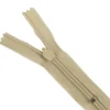 Skjult lås m/flytbar stopper 22 cm 4mm Bisque