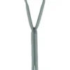 Skjult lås m/flytbar stopper 22 cm 4 mm Grå
