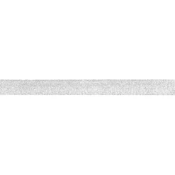 Skråbånd lurex 18 mm 5m Sølv