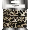 Skråbånd poplin Leopard, 3m
