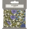 Skråbånd poplin 3mtr. Blomster Dusty blue