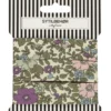 Skråbånd poplin 3mtr. Blomster Lyserød