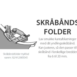 Skråbåndsfolder Husqvarna