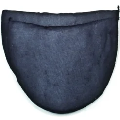 Skulderpuder, lille bluse soft, 10 mm Sort
