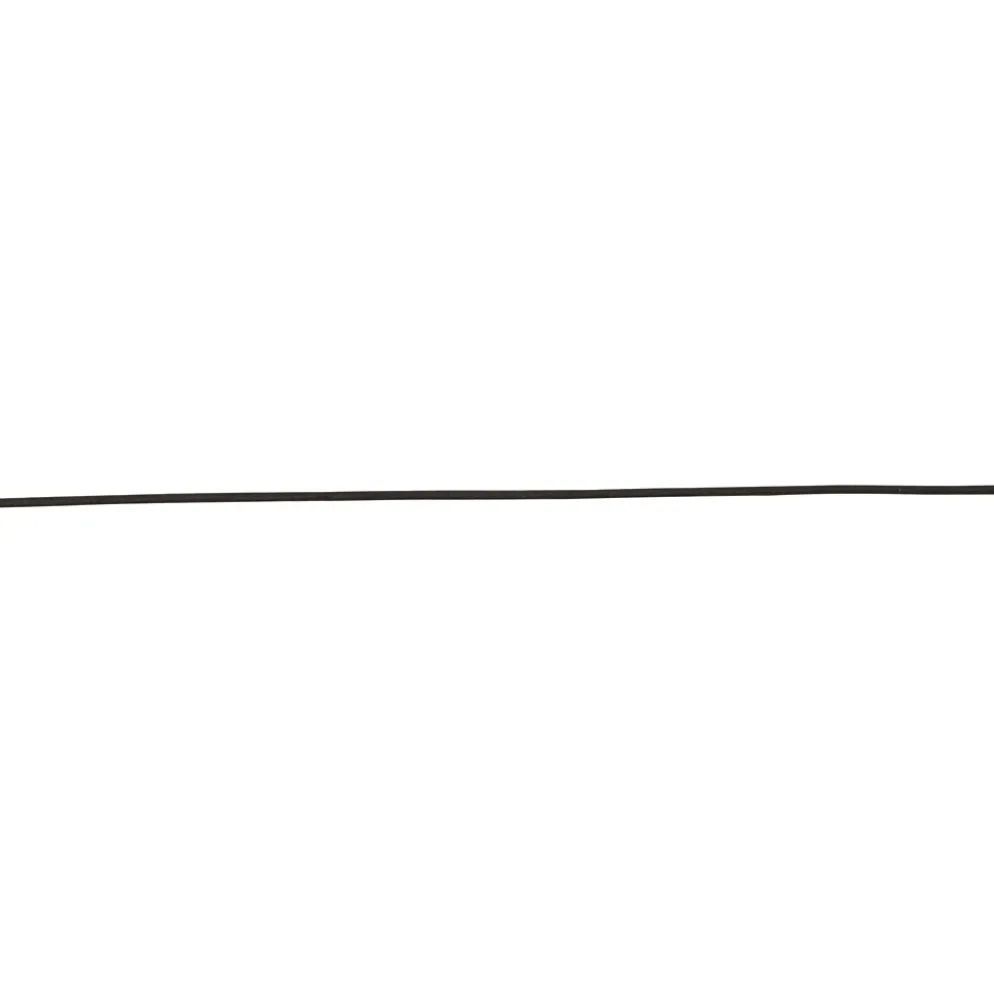 Smykketråd, 0,2 mm, 18,3 m Sort