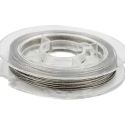 Smykkewire tykkelse 0,38 mm, 10 m Sølv