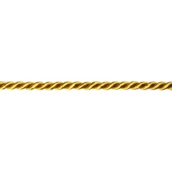 Snoet snor blank 5mm Dark golden