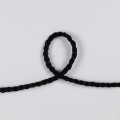Snoet snor blank 3mm Sort