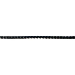 Snoet snor blank 5mm Sort