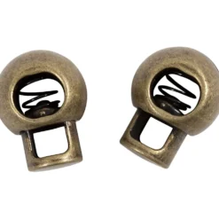 Snorstopper metal 25mm 2stk. Antik guld