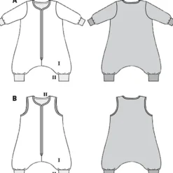 Sovedragt Burda Kids 9298 str. 68-98