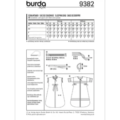 Sovepose Burda Kids 9382 str. 62-92
