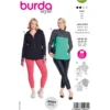 Sports bluse Burda 5691 str. 46-60