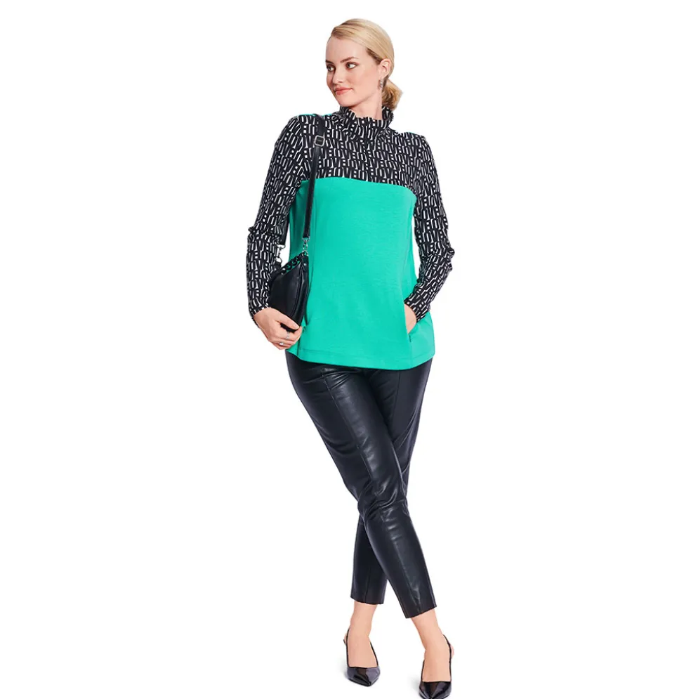 Sports bluse Burda 5691 str. 46-60