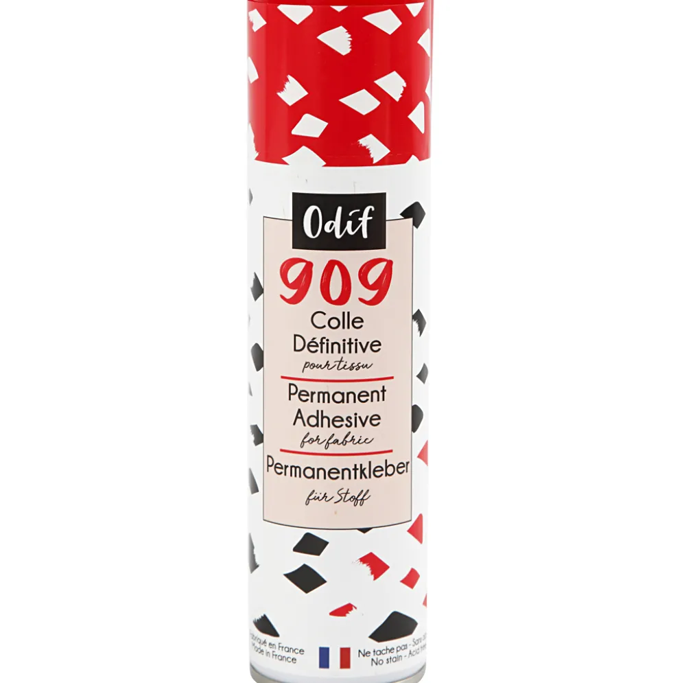 Spray lim 909 Permanent Vaskbar v/40gr., 250 ml.