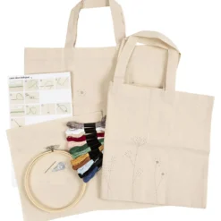 Start DIY Kit Broderi, Blomster