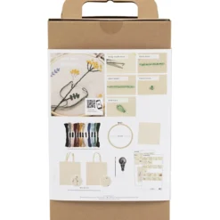 Start DIY Kit Broderi, Blomster