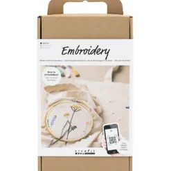 Start DIY Kit Broderi, Blomster