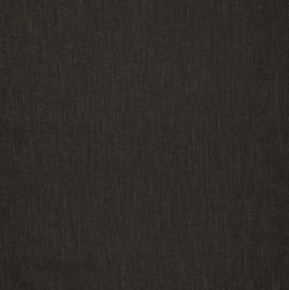 Stretch denim m/hør 8oz Sort