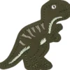 Strygemærke Dinosaur 5,5 x 5,2 cm, Armygrøn