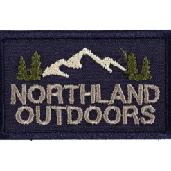 Strygemærke Northland outdoors 5 x 3cm Mørk marineblå