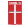 Strygemærke, str. 48×84 mm, Dannebrog