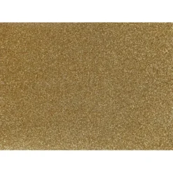 Strygestof glitter 14,8×21 cm Guld
