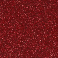 Strygestof glitter 14,8×21 cm Rød