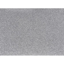 Strygestof glitter 14,8×21 cm Sølv